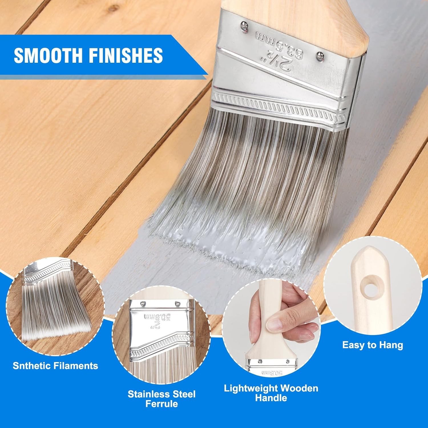 Paint Roller Kit,Paint Brushes and 4 Inch Foam Small Paint Roller Set,All in One