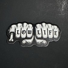 Low Life Knucks Vinyl Sticker
