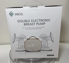 V6CO Double Electric Breast Pump Kit Rechargeable Lightweight Compact