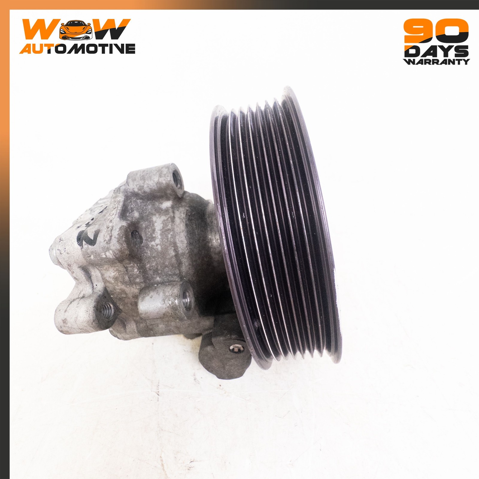 04-13 BENTLEY CONTINENTAL GTC GT POWER STEERING PUMP POLY V BELT PULLEY OEM
