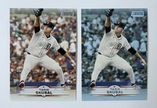 2025 Topps Stadium Club - Tarik Skubal - Light Blue/Base - 2 Card Lot #67