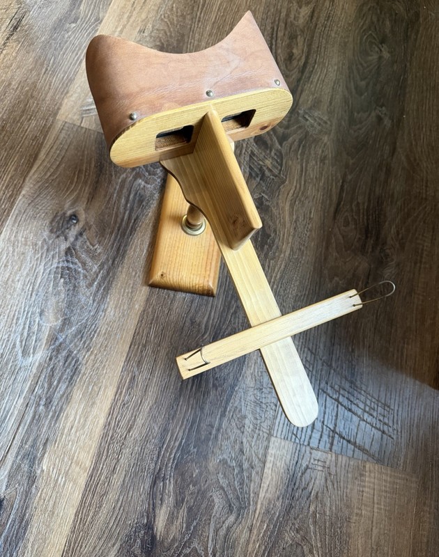 Antique Stereoscope Viewfinder Leather and Wood With double Lenses