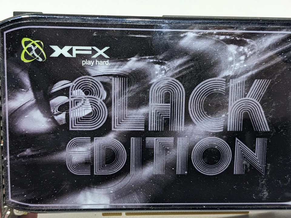 GeForce GTX 260 XFX Black Edition 1GB DDR3 Dual DVI TV GRAPHICS CARD - Image 3 of 4
