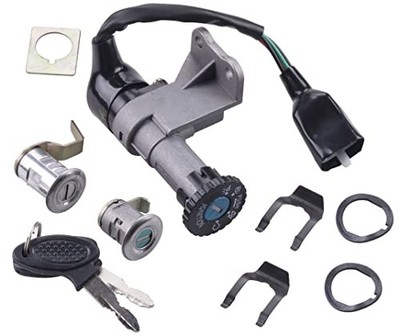 Moped Ignition Switch seat Key Lock Set Suitable for GY6 China 50cc 150cc 