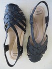 Earth Origins Belle Brielle Sandals Womens sz 9.5M Black Leather Comfort Classic — photo 4