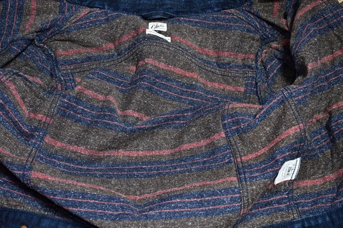 Edwin Ansel Japanese Denim Lined Blanket Jacket Men's size M - Picture 9 of 11