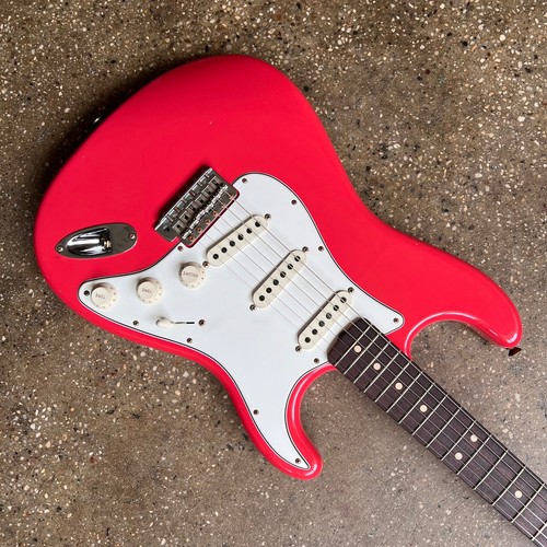Fender Custom Shop 1963 Stratocaster Korina Journeyman Relic 2022 - Fiesta Red - Picture 7 of 22