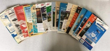 LOT OF 18 VINTAGE ROAD/HIGHWAY/DRIVING MAPS ~ WASHINGTON ~ ARIZONA ~ FLORIDA