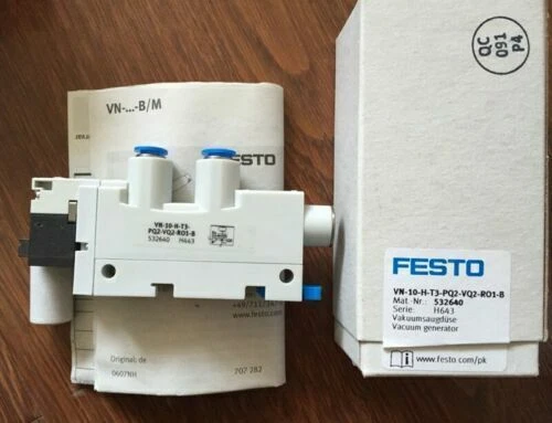 1PC FESTO VN-10-H-T3-PQ2-VQ2-RO1 193490 Vacuum generator VN10HT3PQ2VQ2RO1 New - Picture 2 of 2