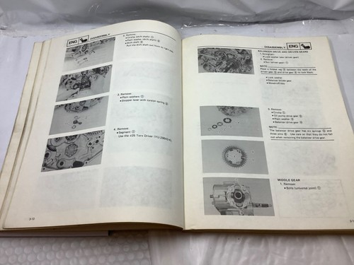 Manual de servicio de fábrica Yamaha YM225S OEM - Imagen 4 de 5
