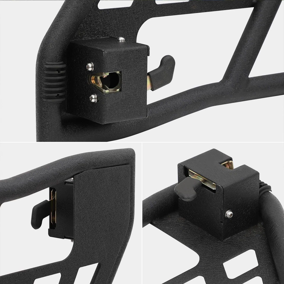 For 2007-2018 Jeep Wrangler JK 4-Door Texture Tubular Half Doors Guards - 4Pack Foto 4 de 4