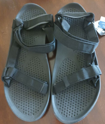 Teva Men's Hurricane 3 Black Microban Outdoor Hiking Sandals Size 13 NEW NIB