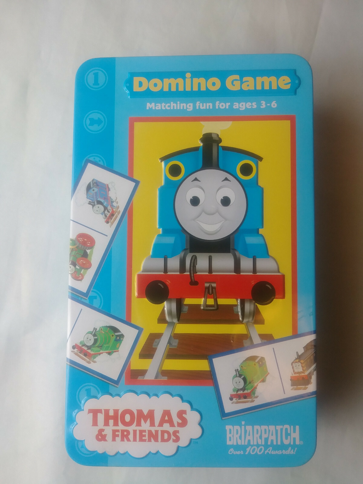 Thomas The Tank Engine & Friend's Tin Box Domino Match Game By Briarpatch (2004)