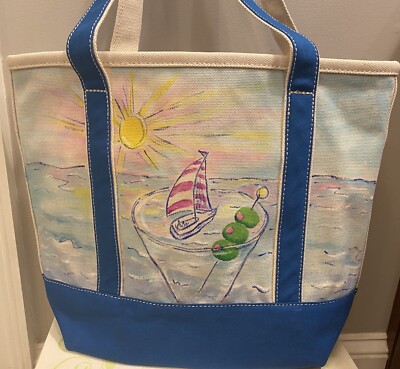 lands end custom tote