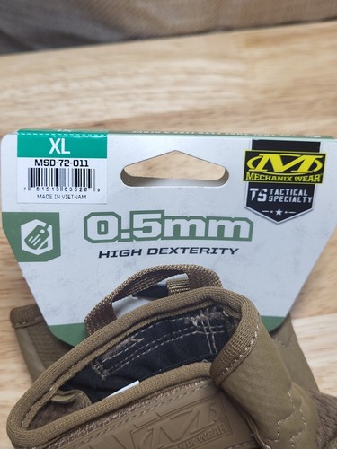 Mechanix Specialty 0.5mm Coyote Shooting Gloves Size Extra Large  MSD-72-011 - Bild 2 von 3