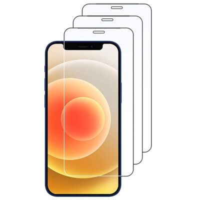 3x Schutzglas für iPhone 17 16e 16 15 14 13 12 11 XS Pro Max 8 Plus SE Glasfolie
