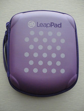 New LeapFrog LeapPad Storage Carry Case / Holds Player  6 Games/ Purple