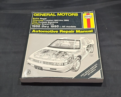 Repair Manual HAYNES 38010 (1671) GM Buick Chevrolet Pontiac Olds 1988-1995