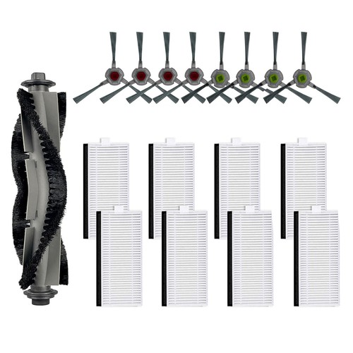 For AIRROBO P20 Robot Vacuum Cleaner Main Brush / Side Brush Filter Accessories - Picture 15 of 15