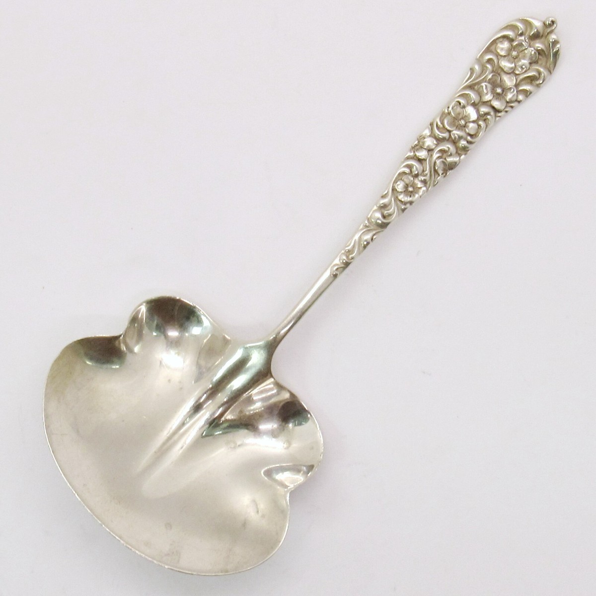 STERLING SILVER DOMINICK HAFF ROCOCO 4-3/8'' BON BON SPOON NO - Main Image