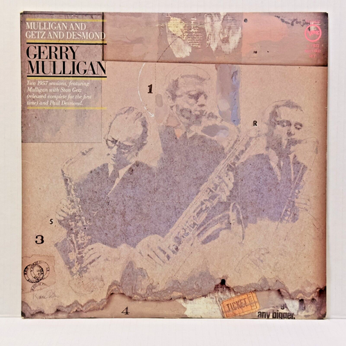 Vinyl Gerry Mulligan LP Mulligan, Getz &Desmond 1980 2 LP NM/EX - 第 1/3 張圖片