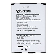Kyocera DuraForce XD E6790 Lithium Ion Battery SCP-65LBPS 3.55V 5AAXBT091GEA OEM
