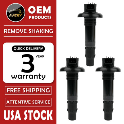 OEM 3 Ignition Coil for SeaDoo GTI 130 RXT 260 RXP Wake 155 GTS 130 GTR GTX 4TEC
