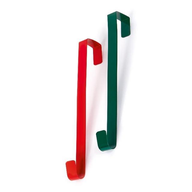 Premier Decorations Wreath Hanger 30cm - Red or Green - 1 Sent