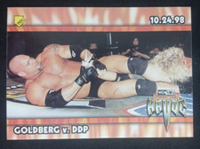 1999 Topps WCW/nWo Nitro Sticker Goldberg Vs DDP S10
