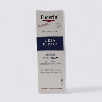 Eucerin Urea Repair Night Face Cream Intensive Care for Very Dry Skin 50ml