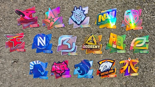 Juego de pegatinas holográficas Atlanta 2017 CSGO CS Counter Strike CS2 - Imagen 7 de 8