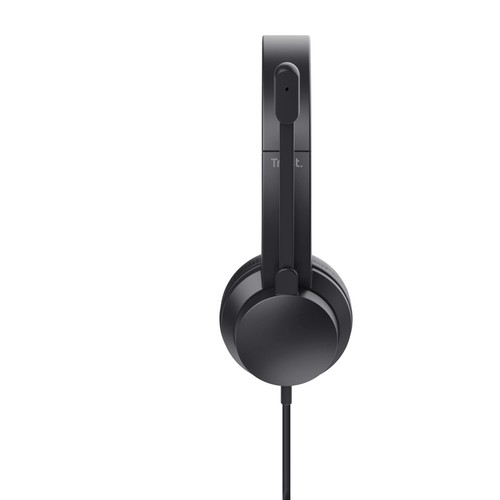 Casque USB avec Micro Léger on Ear Arceau Réglable Microphone Flexible Câble ... - Photo 9/9