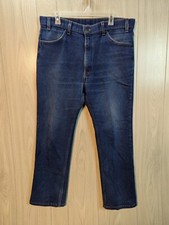 Vintage Levi Strauss Loose Fit Men’s Denim Jeans 38x29 Brown Tab Made in USA