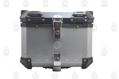 Plata "Caja superior con bloqueo apto para Royal Enfield todas las motocicletas" - Imagen 11 de 13