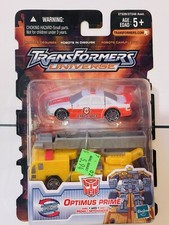 Transformers Universe Optimus Prime With Prowl Spychanger 2003 Hasbro New