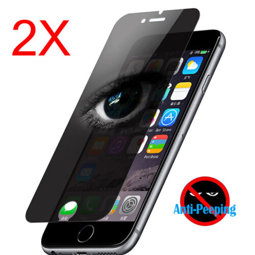 1/2/3PC For iPhone 11 XS Max XR X Privacy Anti-Spy Tempered Glass Screen Protect - Picture 1 of 15