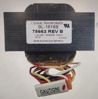 Honeywell Fire-Lite XRM-24B Transformer.  New Old Stock