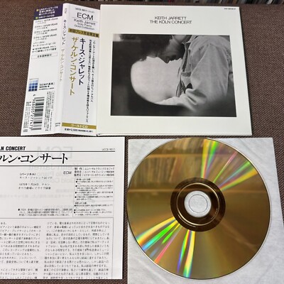 KEITH JARRETT The Köln Concert JAPAN Mini-LP CD 24k GOLD UCCE-9011 OBI + INSERT