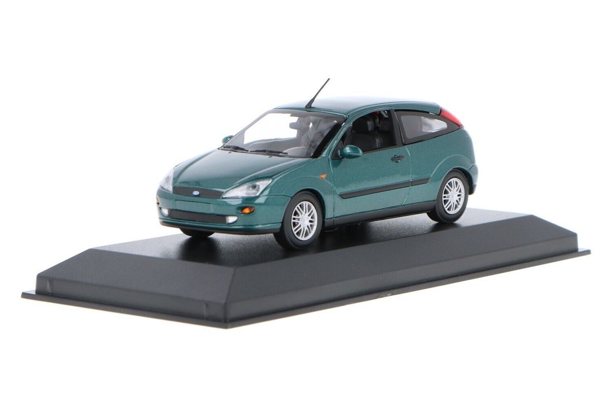 Maxichamps 1/43 – Ford Focus 1998 Vert Métallisé – MXC