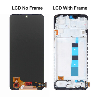 For Xiaomi Redmi Note12 4G 5G OLED LCD Touch Screen Digitizer Assembly ± Frame