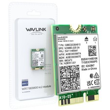 WiFi7 BE200 Wireless Card Tri-band WiFi 6E AX210 Network Card for Laptop Desktop