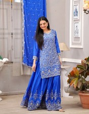 Salwar Kameez Party Indian Pakistani Designer Wedding Bollywood Dress suit Wear