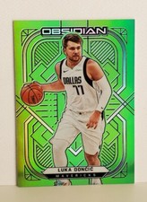 2020-21 Panini Obsidian Luka Doncic SSP GREEN FLOOD REFRACTOR ASIA EXCLUSIVE 🌠
