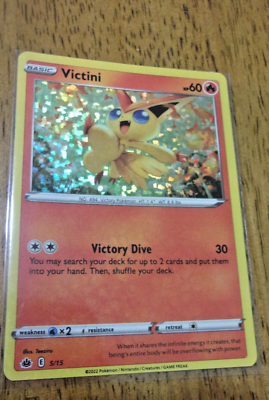 McDonald's 2022 Pokmon Confetti Holofoil Victini TCG Card Only 005/015 | eBay McDonald's 2022 Pokmon Confetti Holofoil Victini TCG Card Only 005/015 | eBay