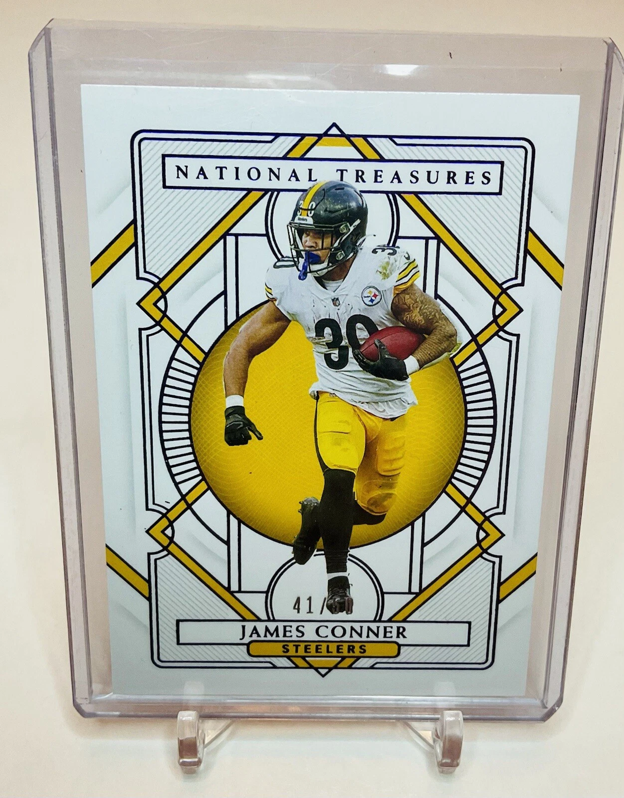 James Conner trading card