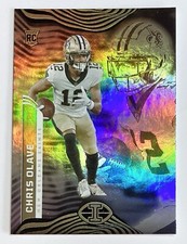 2022 Panini Illusions Football Saints Chris Olave Rookie Card #69. rookie card picture