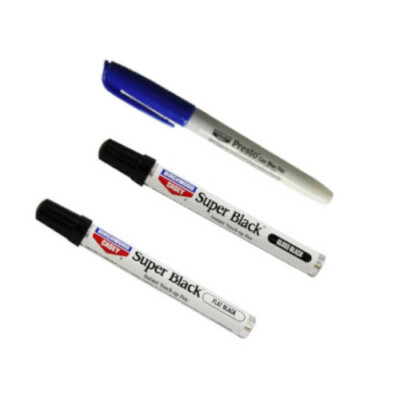 Birchwood Casey 3-Pack Presto Blue, Flat Black, and Gloss Black Touch up Pens