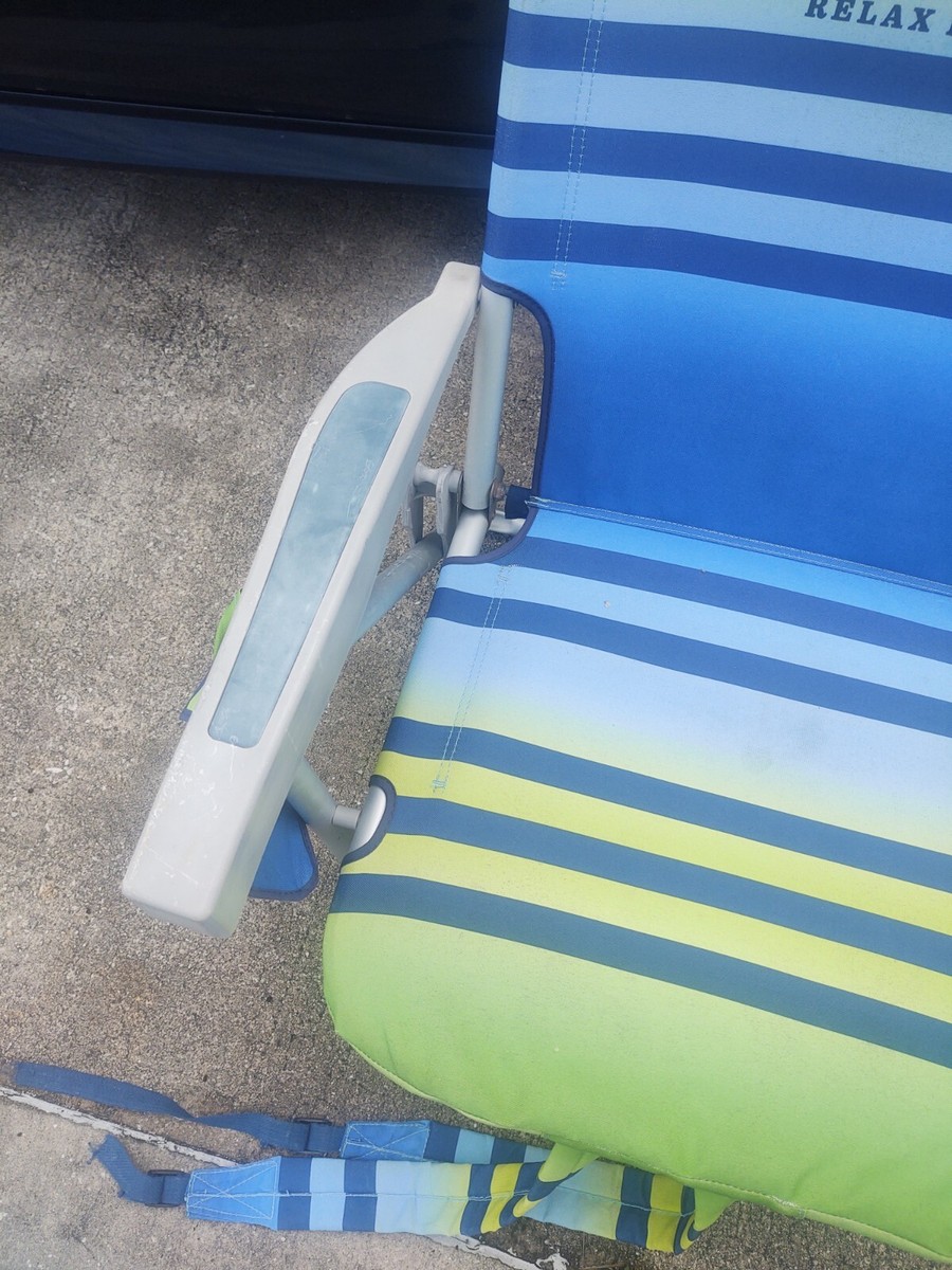 2) Tommy Bahama Backpack Beach Chair Outdoor Camping With 2) Tommy Bahama Backpack Beach Chair Outdoor Camping With