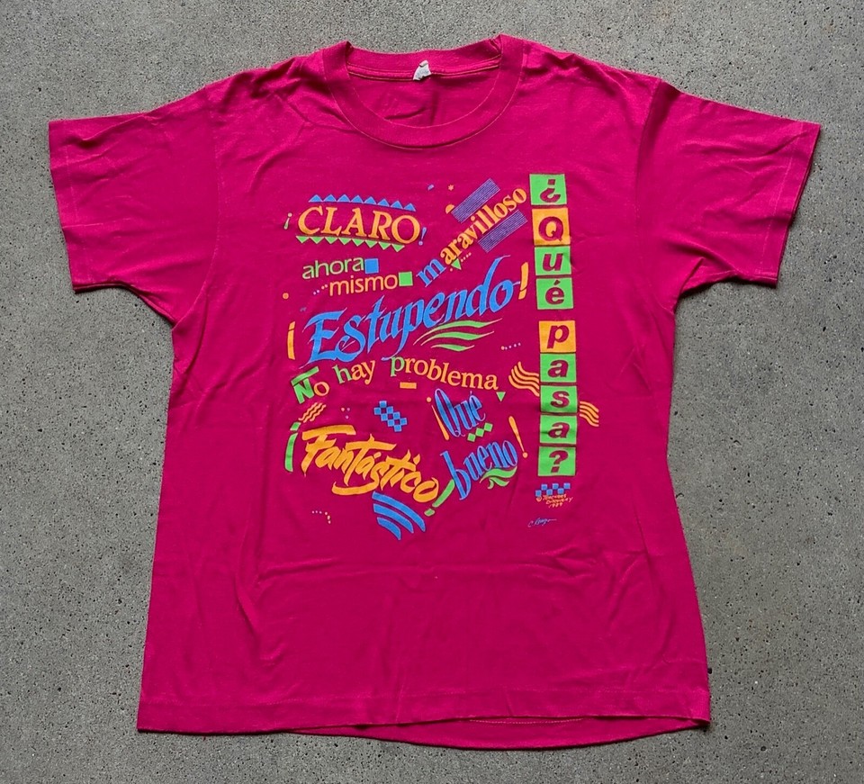 vtg-80s-90s-spanish-sayings-t-shirt-quotes-espanol-screen-stars-novelty
