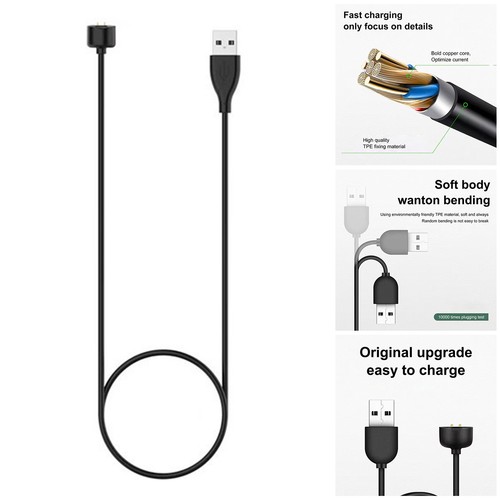 Charger Cable Anti-deform Stable Transmission Magnetic Bendable Usb Charger Line - Photo 3 sur 10